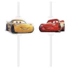 Cars 3 Rietjes Papier 4st