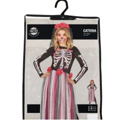 Catrina Halloween jurk Dames