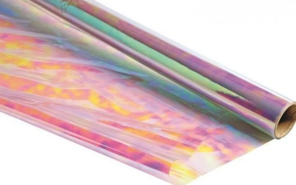 Cellofaan Rol Parelmoer 70cm 2m