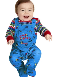 Chucky Baby Costume, Blue & Red