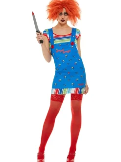 Chucky Costume, Blue Dames