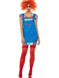 Chucky Costume, Blue Dames