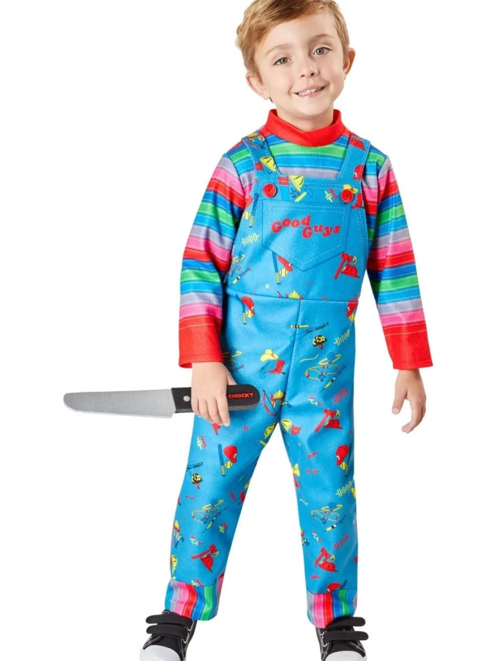 Chucky Kostuum Blauw