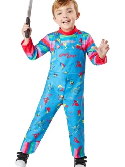 Chucky Kostuum Blauw