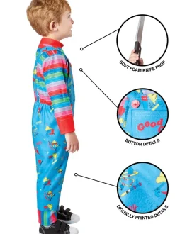 Chucky Kostuum Blauw