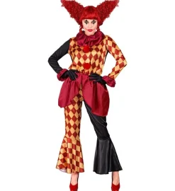 Clown Kostuum Dames 3 delig
