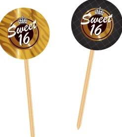 Cocktailprikkers Sweet 16 20st