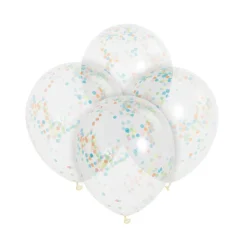 Confetti Ballonnen Gekleurd 30,5cm 6st