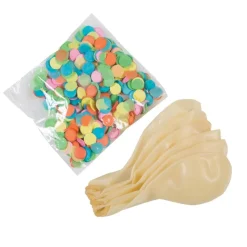 Confetti Ballonnen Gekleurd 30,5cm 6st