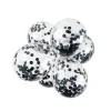 Confetti Ballonnen Zwart 30cm 6st
