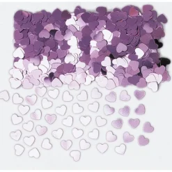 Confetti Hartjes Paars 14g