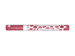 Confetti Kanon Bordeaux Rode Rozenblaadjes 40cm
