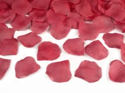 Confetti Kanon Bordeaux Rode Rozenblaadjes 40cm