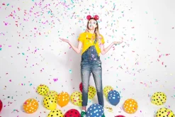 Confetti Kanon Gekleurd Papier 40cm