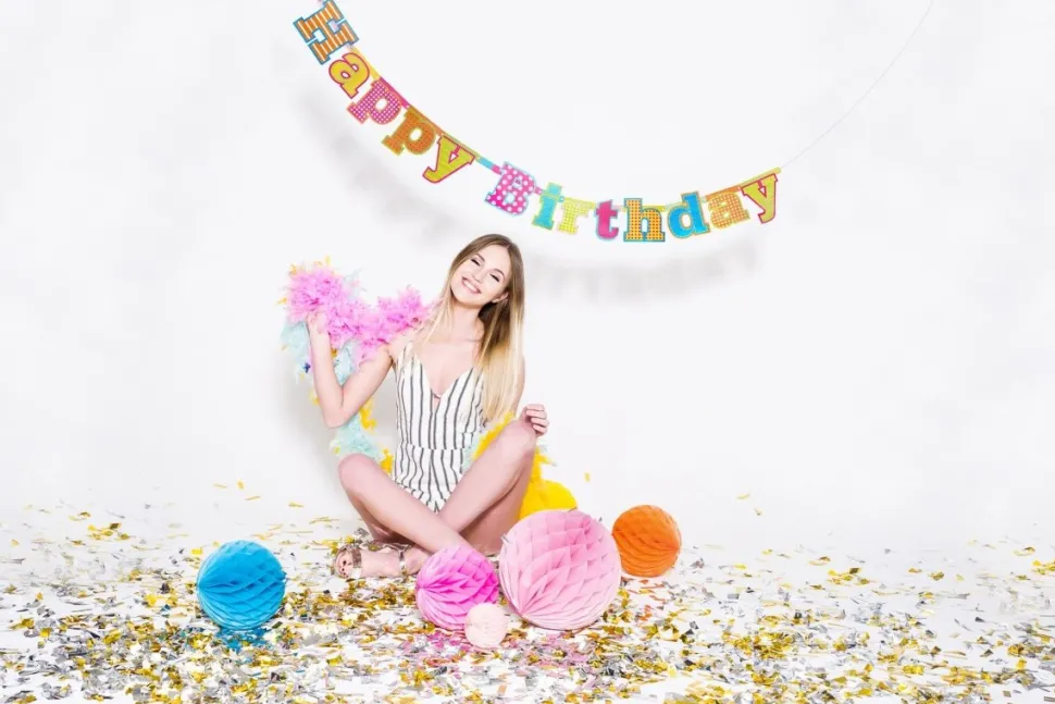 Confetti Kanon Goud Metallic 40cm