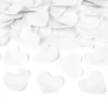 Confetti Kanon Hartjes Wit 80cm