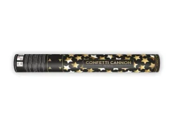 Confetti Kanon Sterren Goud 40cm