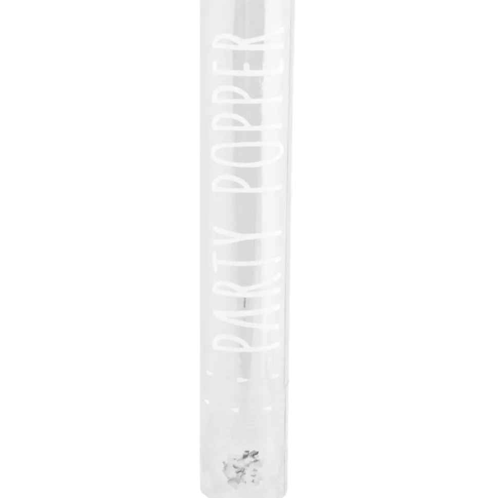 Confetti Kanon Zilver 28cm