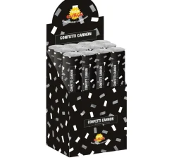 Confetti Kanon Zilver Metallic 50cm