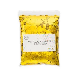 Confetti Rond Metallic Goud 10mm