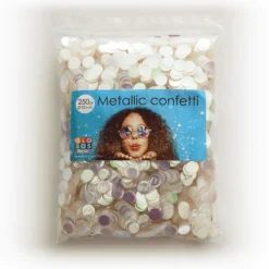 Confetti Rond Metallic Parelmoer 10mm