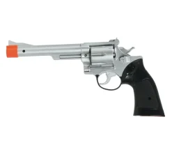 Cowboy Geweer Zilver 32cm