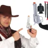 Cowboy Geweer Zilver 24cm
