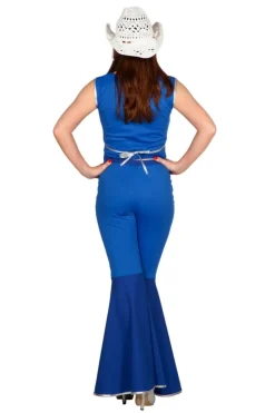 Cowboy Set Dames Blauw