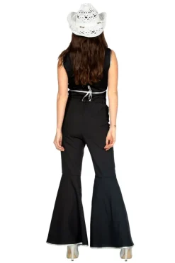 Cowboy Set Dames Zwart