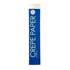 Crepe Papier Navy Blauw 50cm 2,5m