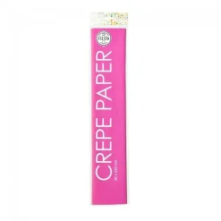 Crepe Papier Roze 50cm 2,5m