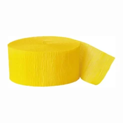 Crepe Slinger Geel 24m