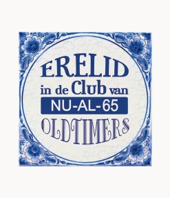 Delfts Blauw Tegel 50 Jaar 14,5cm
