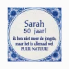 Delfts Blauw Tegel Sarah 14,5cm