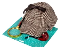 Detective Accessoireset Bruin 3 delig