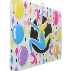 Deurbord 3D Harlekijn Meerkleurig 52cm