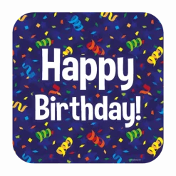 Deurbord Happy Birthday 50cm