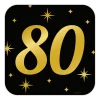 Deurbord 80 Jaar 50cm