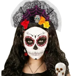 Dia De Los Muertos Haarband Waaier