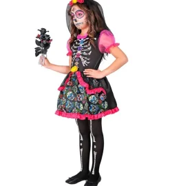Dia De Los Muertos Jurk Meisje