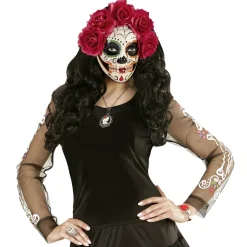 Dia De Los Muertos Masker Rozen