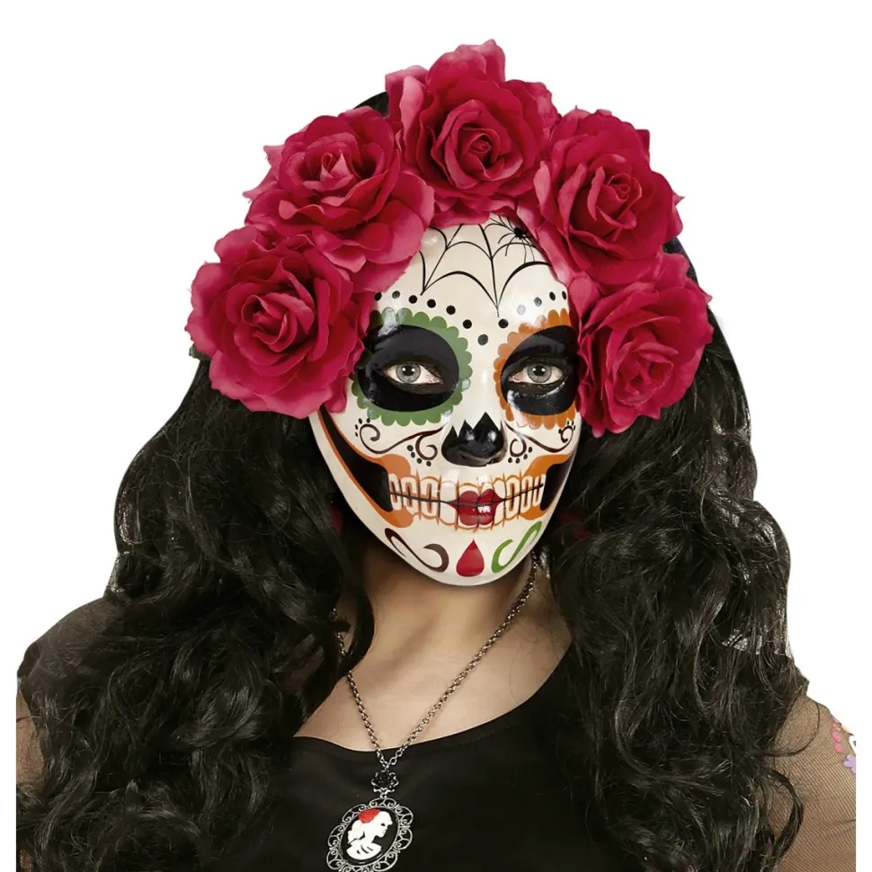 Dia De Los Muertos Masker Rozen