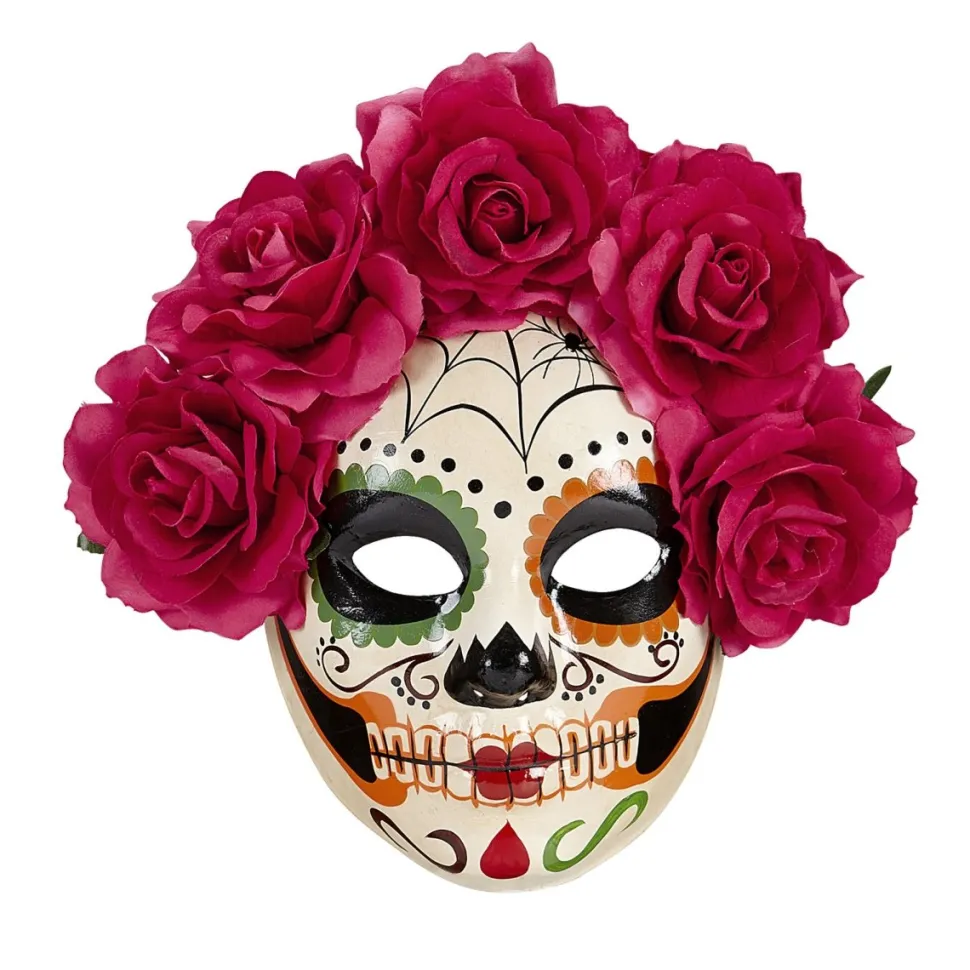Dia De Los Muertos Masker Rozen