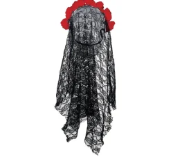 Dia De Los Muertos Masker Sluier