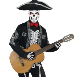 Dia De Los Muertos Masker Wit