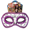 Dia De Los Muertos Oogmasker Paars