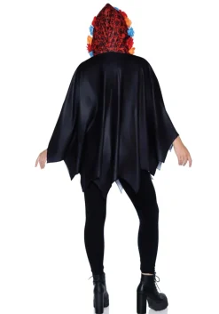 Dia De Los Muertos Poncho Dames Leg Avenue