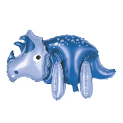 Dino Ballon Blauw XL 87cm