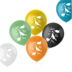 Dino Ballonnen Roars 33cm 6st