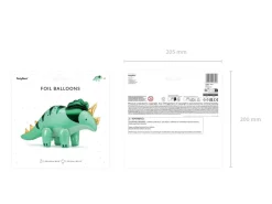 Dino Folie Ballon Leeg 93cm